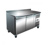 2 door Refrigerated Table Stainless Steel